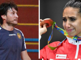 إيناس البوبكري ومهدي بالشّيخ يحملان علم تونس في حفل افتتاح الألعاب الأولمبية