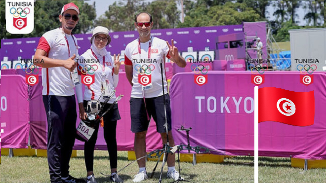 حصيلة المشاركة التونسية في افتتاح أولمبياد طوكيو 2021