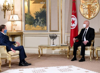 رئيس الجمهورية يجدد التعبير عن موقف تونس الثابت الداعم للحق الفلسطيني