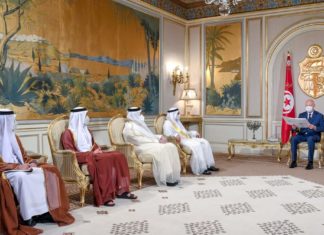 رئيس الجمهورية يتلقى رسالة خطية من نظيره الإماراتي