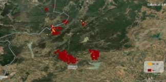 عاجل: صور جديدة من الأقمار الصناعية توضّح مدى وسرعة انتشار حرائق فرنانة بولاية جندوبة التونسية