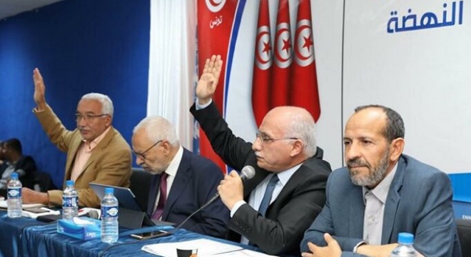 اجتماع مجلس الشورى الغنوشي يوافق على كل الإجراءات التي قام بها...