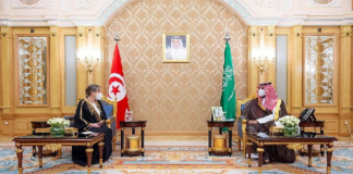 رئيسة الحكومة تلتقي ولي العهد السعودي