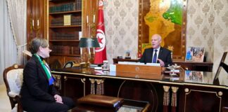 رئيس الجمهورية يتلقي رئيسة الحكومة نجلاء بودن