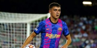 الاسباني بيدري يتوج بجائزة أفضل لاعب شاب لسنة 2021