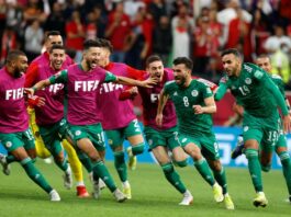 الجزائر تتوج بلقب كأس العرب