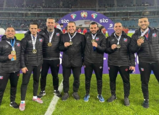 طاقم فني تونسي يتوج بلقب كأس الكويت