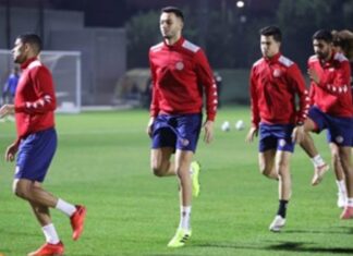 كأس العرب: منتصر الطالبي يشارك في التمارين