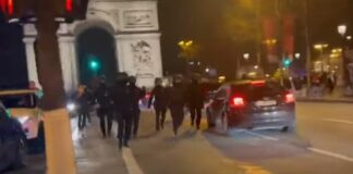 مواجهات بين الشرطة الفرنسية ومشجعي المنتخب الجزائري..