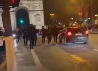 مواجهات بين الشرطة الفرنسية ومشجعي المنتخب الجزائري..