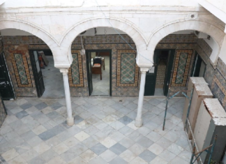 (صور) الانطلاق في ترميم دار العلامة ابن خلدون وتحويلها إلى متحف