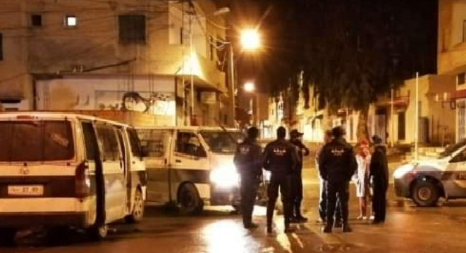 القصرين- حجارة وغاز مسيل للدموع في حي النور