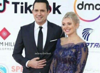 ظافر العابدين في أول ظهور مع زوجته الإنڨليزية بمهرجان القاهرة السينمائي(صور)