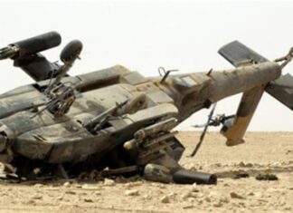 بنزرت: وفاة عسكري في حادث سقوط مروحيّة عسكريّة