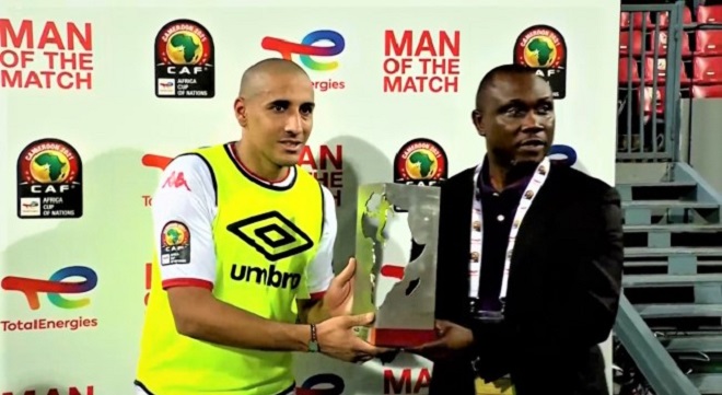 المنبر التونسي-كأس أفريقيا - وهبي الخزري - رجل المباراة--