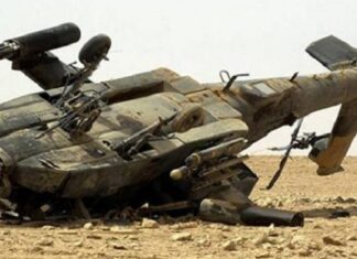 سقوط مروحية عسكرية في بنزرت… شاهد عيان يُقدم تفاصيل