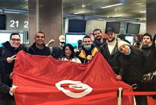 وصول 120 تونسي تم اجلاؤهم من أوكرانيا