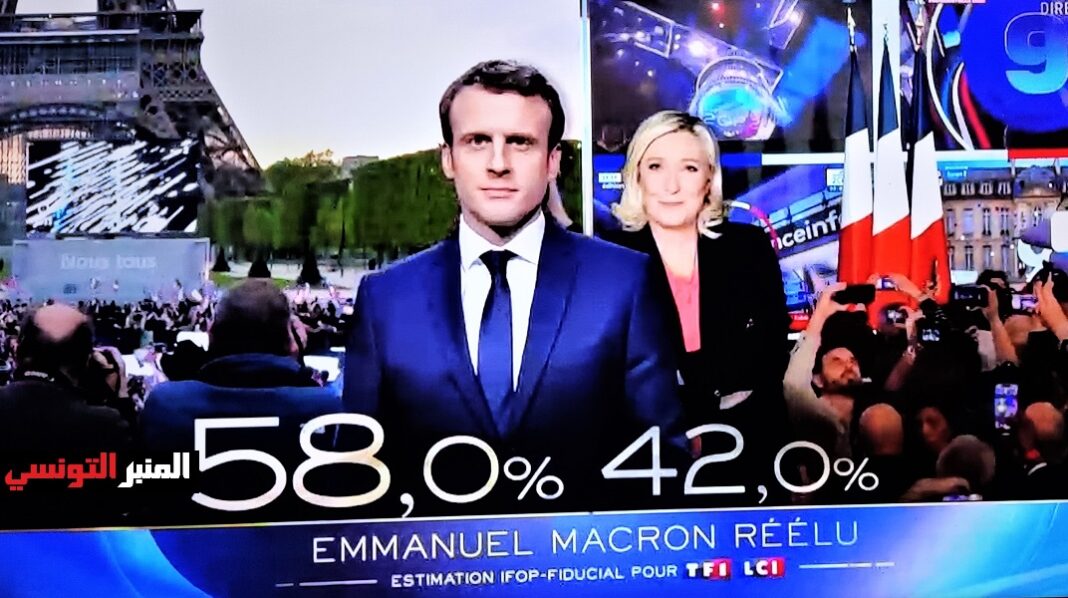 - Présidentielle française 2022-avec 58% des voix, Emmanuel Macron est réélu-Tunisie-Tribune-03
