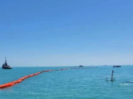 رئاسة الجمهورية: كميات بنزين محدودة تسّربت من محرّك السفينة ”إكسيلو”