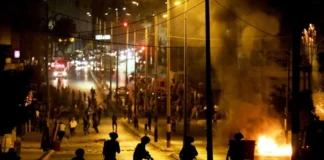 نابلس: إصابة 41 فلسطينيا في مواجهات مع جيش الاحتلال