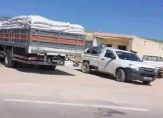 جندوبة: ضبط شاحنة بصدد بيع العلف على الطريق