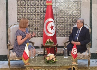 فحوى لقاء الجرندي بسفيرة بولونيا بتونس