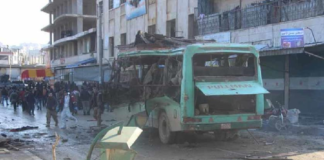 سوريا: مقتل 13 عسكريا في تفجير استهدف حافلة بالرقة