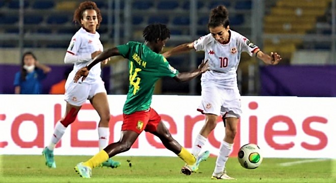 can_coupe-dafrique-des-feminines-la-tunisie-en-quarts-de-finale-malgre-sa-defaite-face-au-cameroun-كأس إفريقيا للأمم للسيدات- تونس