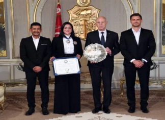 أنس جابر: تكريمي من قبل رئيس الدولة سيشجعني على تحقيق نتائج أفضل