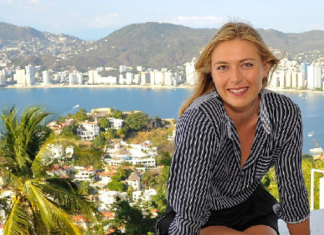 (صور) شارابوفا تُرزق بطفلها الأوّل