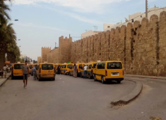 سوسة: أصحاب التاكسي الجماعي يمتنعون عن نقل الحرفاء
