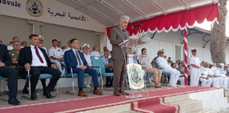 وزير الدفاع يشرف على حفل اختتام السنة التكوينية بالأكاديمية البحرية