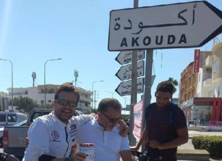 (صور) ألماني يتبرّع بـأكثر من 1200 أورو لقرية ”sos” أكودة
