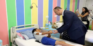 تدشين جناح خاص بإقامة الأطفال في المعهد الوطني لجراحة الأعصاب