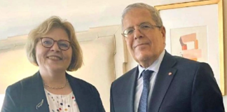 فحوى لقاء الجرندي بوكيلة وزير خارجية أمريكا لشؤون الشرق الأدنى