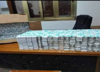 حمام الأنف: حجز 1000علبة سجائر تونسية مجهولة المصدر بنية الإحتكار
