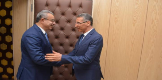 وزير الداخلية يلتقي عميد المحامين