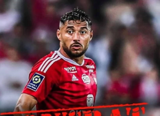 بريست الفرنسي يفسخ تعاقده مع يوسف بلايلي