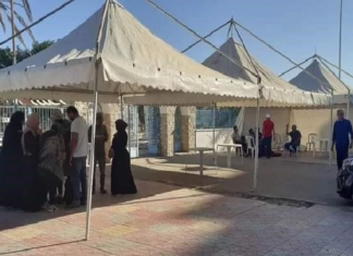 جرجيس: أهالي المفقودين يدخلون خيام اعتصامهم داخل أسوار المعتمدية