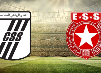 مباراة النجم الساحلي والنادي الصفاقسي في الملعب الأولمبي بسوسة