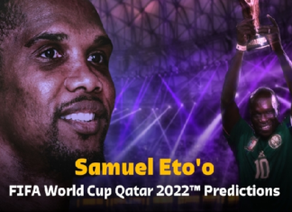 صامويل إيتو يتوقع فوز الكاميرون بمونديال قطر 2022
