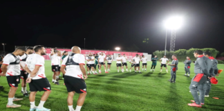 قبل مواجهة فرنسا.. المنتخب الوطني يجري الحصة التدريبية قبل الأخيرة