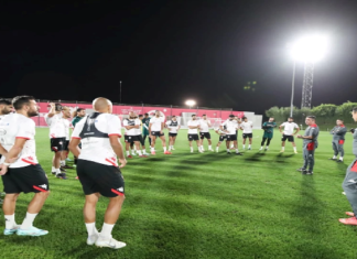 قبل مواجهة فرنسا.. المنتخب الوطني يجري الحصة التدريبية قبل الأخيرة