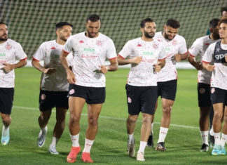 (بالصور) تحضيرات المنتخب الوطني لمواجهة فرنسا