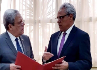 تطوير مجالات الإستخدام السلمي للطاقة الذرية في لقاء الجرندي بالمدير العام للهيئة العربية للطاقة الذرية