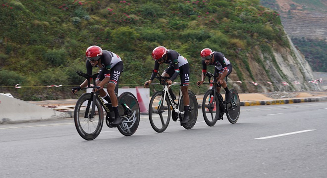 "ميرزا" يرفع حصيلة الإمارات في البطولة العربية للدراجات إلى 9 ميداليات.