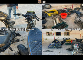 المنستير: مداهمة مستودع مخصّص لسرقة الدراجات النارية وتفكيكها وبيعها