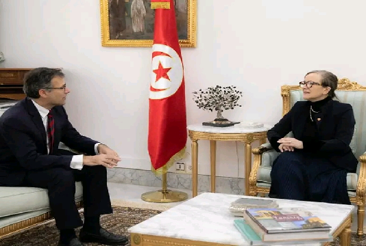 فحوى لقاء رئيسة الحكومة بسفير ايطاليا بتونس
