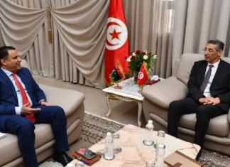 ماذا في لقاء وزير الداخلية بالقائم بأعمال سفارة ليبيا؟