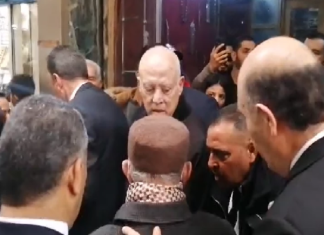 رئيس الجمهورية يؤدي زيارة إلى أسواق المدينة العتيقة